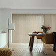 Bella Butter Vertical Blind - Blinds4All.co.uk