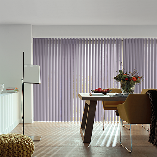 Bella Sloe Vertical Blind - Blinds4All.co.uk