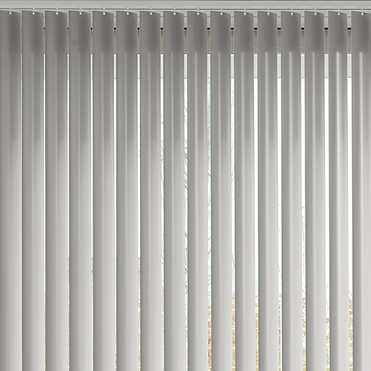 Bella Snow Vertical Blind - Blinds4All.co.uk