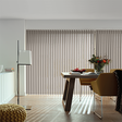 Bella Taupe Vertical Blind - Blinds4All.co.uk