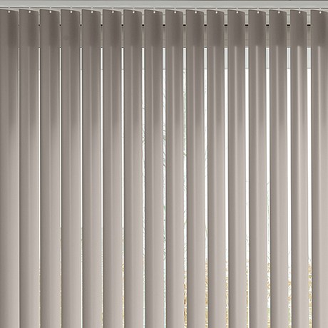 Bella Taupe Vertical Blind - Blinds4All.co.uk