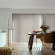 Splash Grey Whisper Vertical Blind - Blinds4All.co.uk