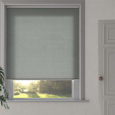 Duette® SmartCord® Room Darkening Agate Grey - Blinds4All.co.uk