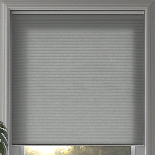 Duette® SmartCord® Room Darkening Agate Grey - Blinds4All.co.uk