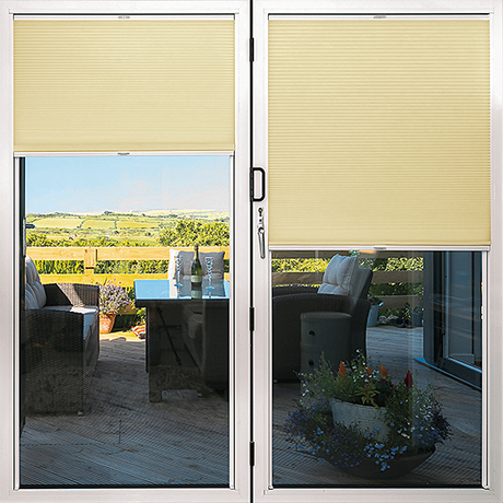Duette® TruFit® Sample - Dim Out Scallop - Blinds4All.co.uk