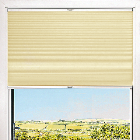 Duette® TruFit® Sample - Dim Out Scallop - Blinds4All.co.uk