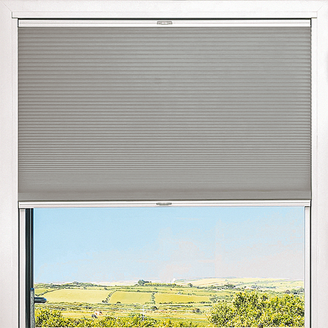 Duette® TruFit® Room Darkening Agate Grey - Blinds4All.co.uk