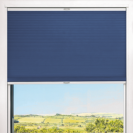 Duette® TruFit® Room Darkening India Ink - Blinds4All.co.uk
