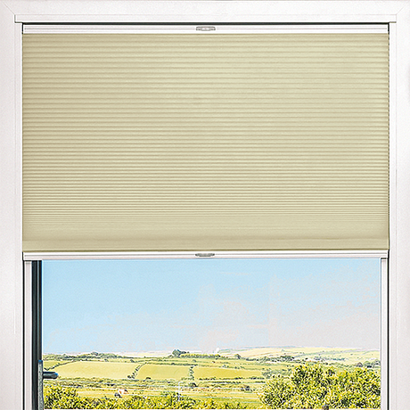 Duette® TruFit® Room Darkening Oyster - Blinds4All.co.uk