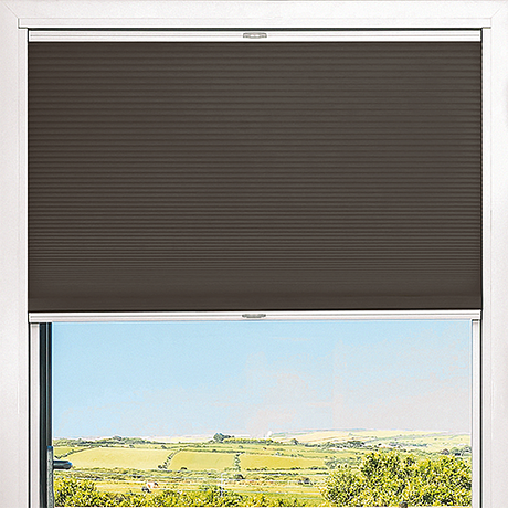 Duette® TruFit® Room Darkening Choclat - Blinds4All.co.uk