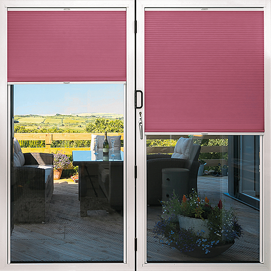 Duette® TruFit® Room Darkening Mulberry - Blinds4All.co.uk