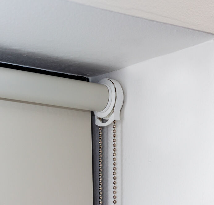 Splash Grey Whisper Twist Fit Roller Blind