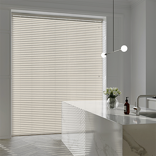 Mirage Fine Grain 50mm - Battery Powered Tilt - Blinds4All.co.uk