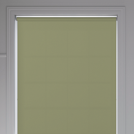 Palette FR Green Roller Blind - Battery Powered - Blinds4All.co.uk