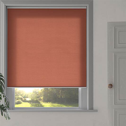 Duette® SmartCord® Sample - Dim Out Carrot - Blinds4All.co.uk