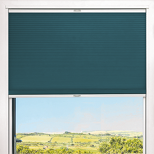 Duette® TruFit® Sample - Dim Out Brittany Blue - Blinds4All.co.uk