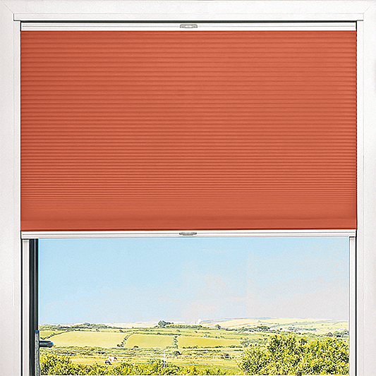 Duette® TruFit® Sample - Dim Out Carrot - Blinds4All.co.uk