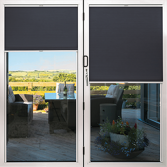 Duette® TruFit® Sample - Dim Out Raven - Blinds4All.co.uk