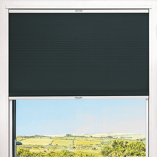 Duette® TruFit® Sample - Room Darkening Raven - Blinds4All.co.uk