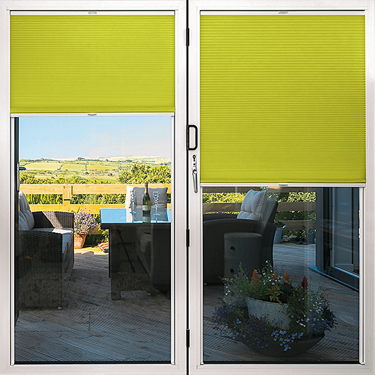 Duette® TruFit® Sample - Dim Out Bright Spring - Blinds4All.co.uk