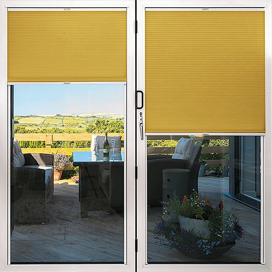 Duette® TruFit® Sample - Dim Out Tumblestone - Blinds4All.co.uk