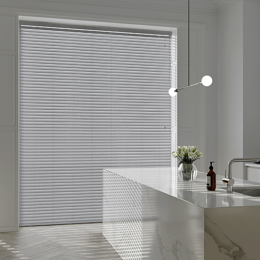 Lunar Oak 50mm - Battery Powered Tilt - Blinds4All.co.uk