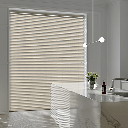 Scandi Oak 50mm - Battery Powered Tilt - Blinds4All.co.uk
