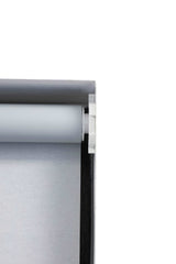 Banlight Duo FR Smokey Blue Twist Fit Roller Blind