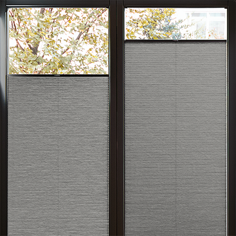 Perfect Fit Duette® Blind Dim Out Brushed Nickel - Blinds4All.co.uk