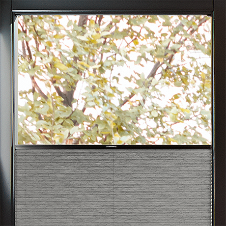 Duette® MultiFit Blind Dim Out Brushed Nickel