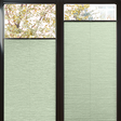 Perfect Fit Duette® Blind Dim Out Fog Green - Blinds4All.co.uk