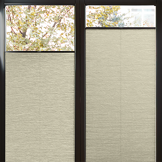 Duette® MultiFit Blind Room Darkening Oyster Grey