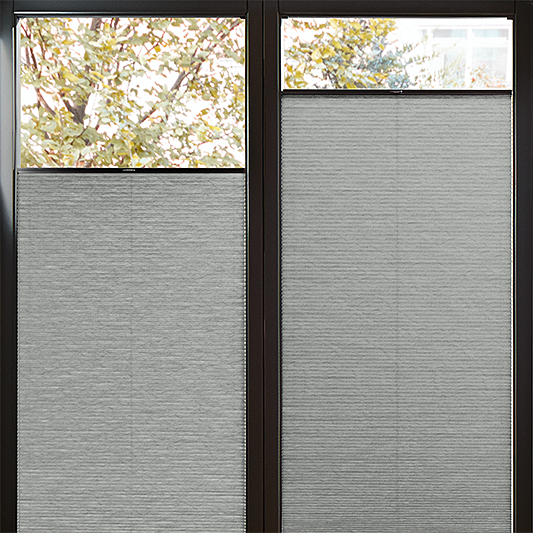 Duette® MultiFit Blind Room Darkening Agate Grey