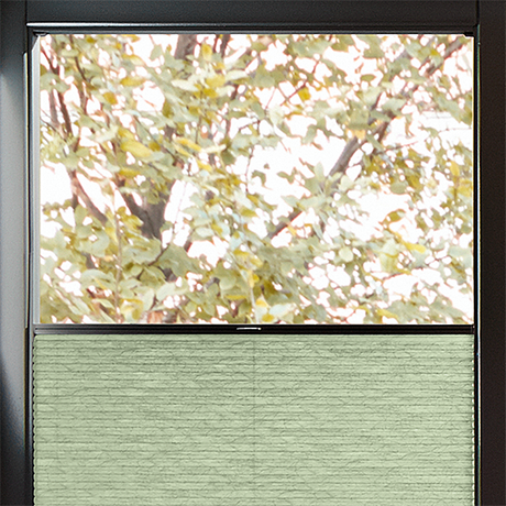 Duette® MultiFit Blind Room Darkening Fog Green - Blinds4All.co.uk