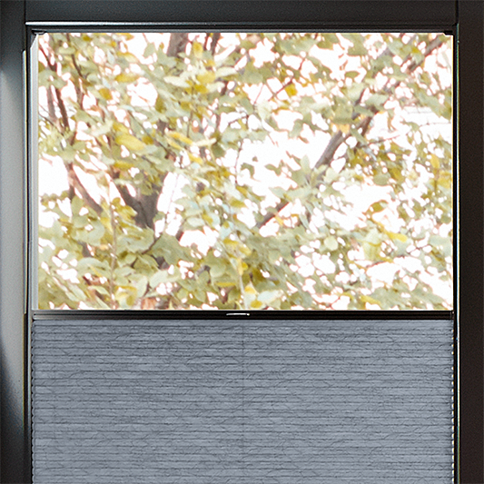 Duette® MultiFit Blind Room Darkening Pearl Light Grey - Blinds4All.co.uk