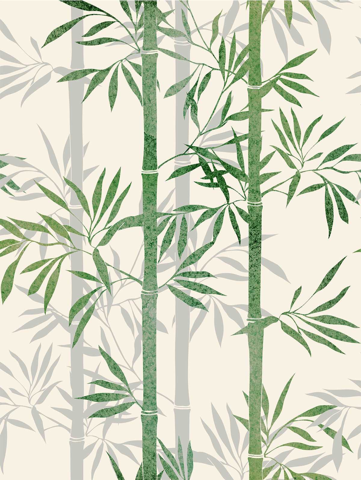 Bamboo Jade Roller Blind - Battery Powered