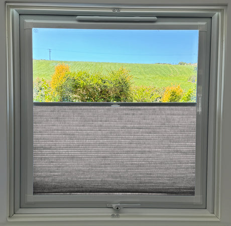 Perfect Fit Duette® Blind Dim Out Agate Grey