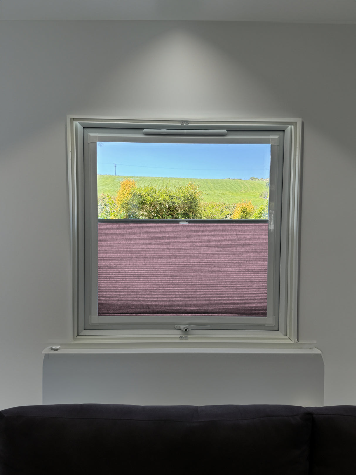 Perfect Fit Duette® Blind Dim Out Mulberry