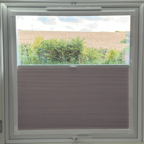 Perfect Fit Duette® Blind Room Darkening Baby Pink - Blinds4All.co.uk