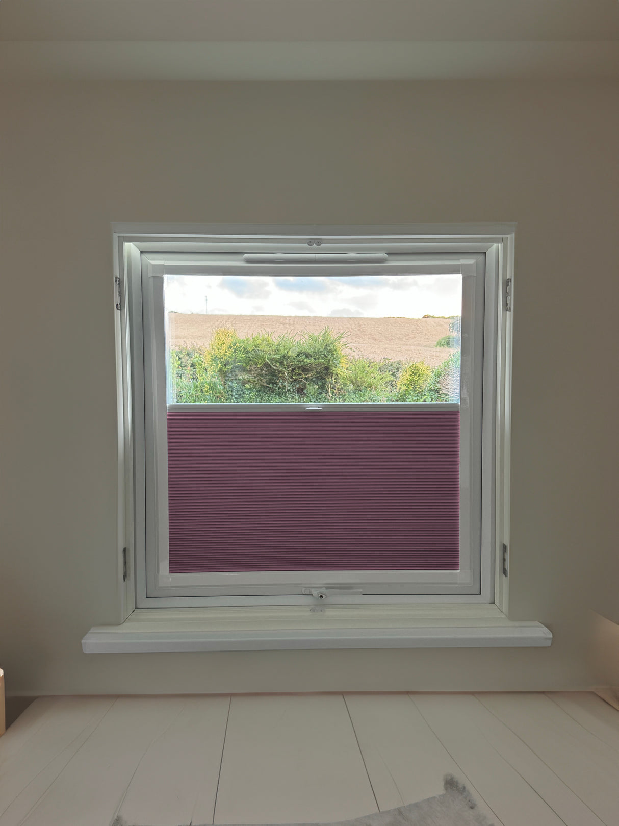 Perfect Fit Duette® Blind Room Darkening Mulberry