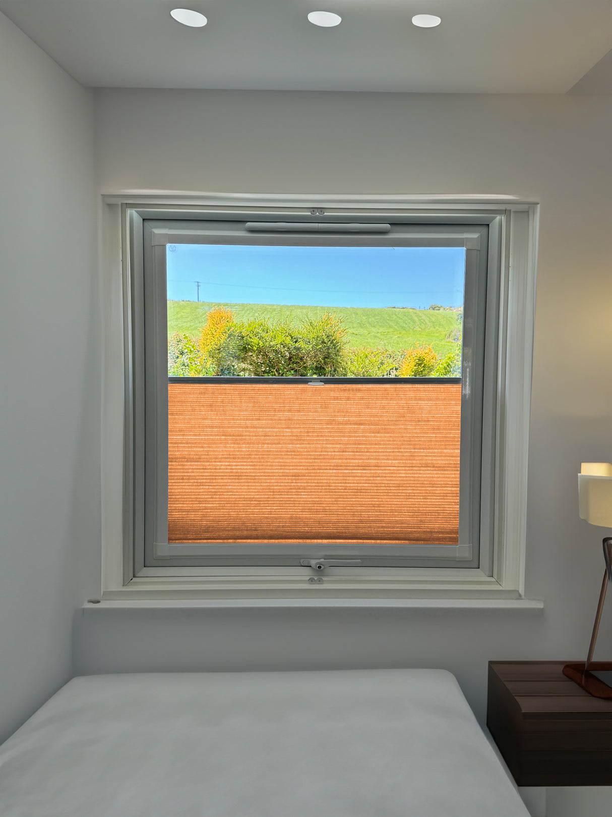 Perfect Fit Duette® Blind Dim Out Tulip