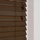 Fired Walnut 50mm - Blinds4All.co.uk