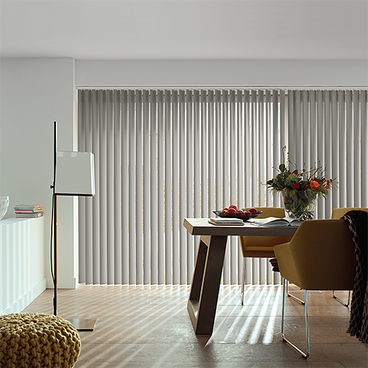 Palette Pale Grey Vertical Blind