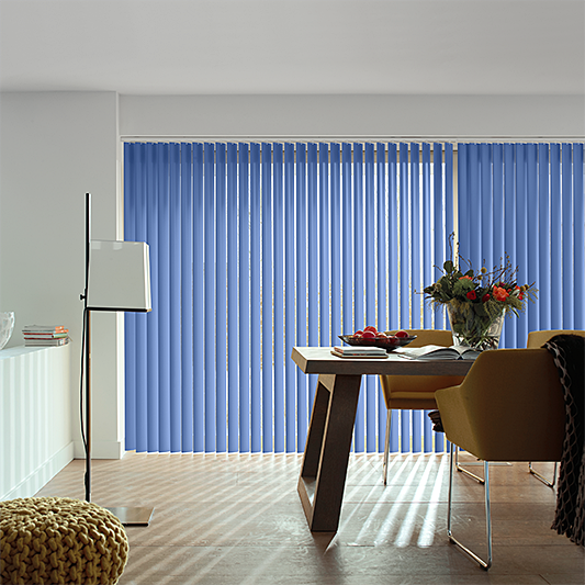 Palette Glacier Blue Vertical Blind