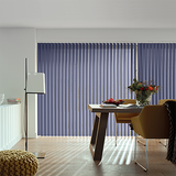 Palette Dark Blue Vertical Blind