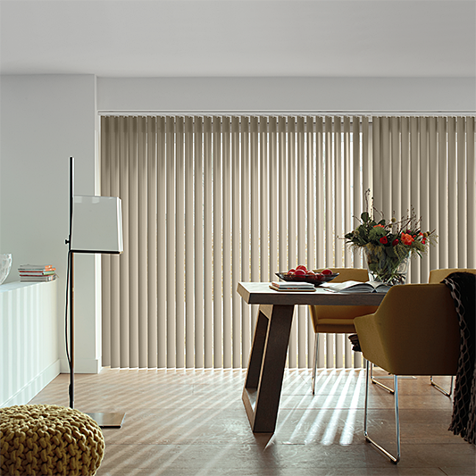 Banlight Duo Beige Vertical Blind