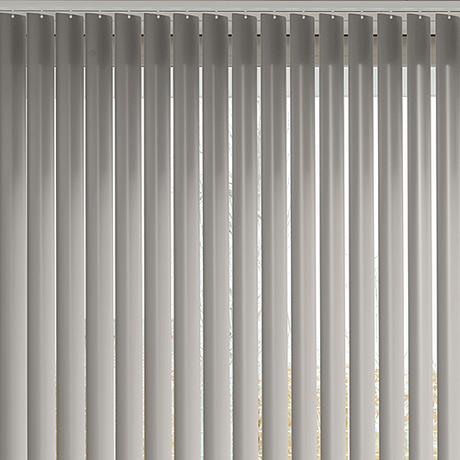 Banlight Duo Silver Vertical Blind