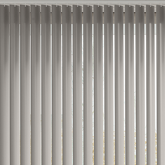 Banlight Duo Silver Vertical Blind