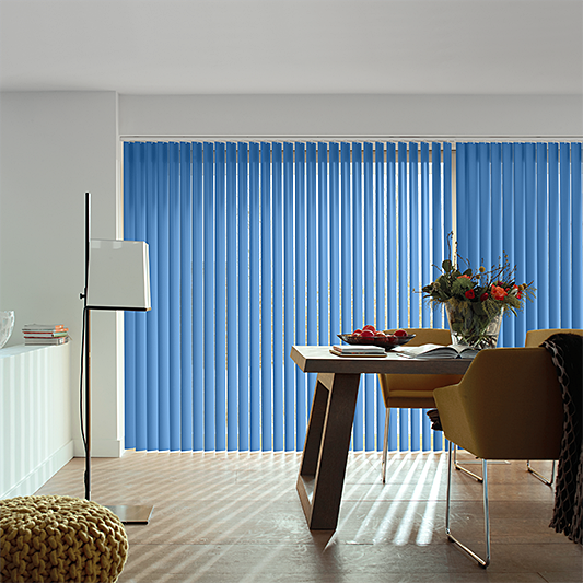 Banlight Duo Blue Vertical Blind