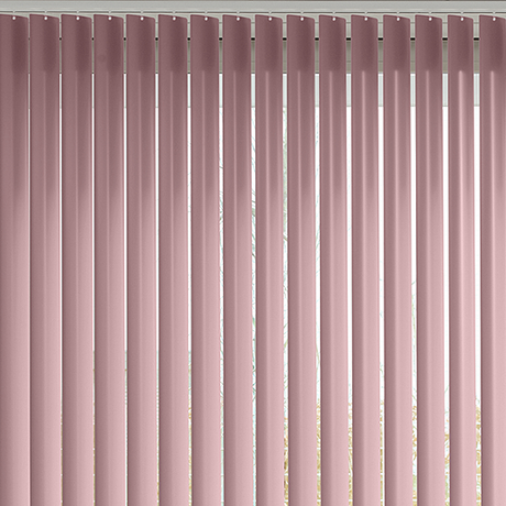 Banlight Duo Pink Vertical Blind